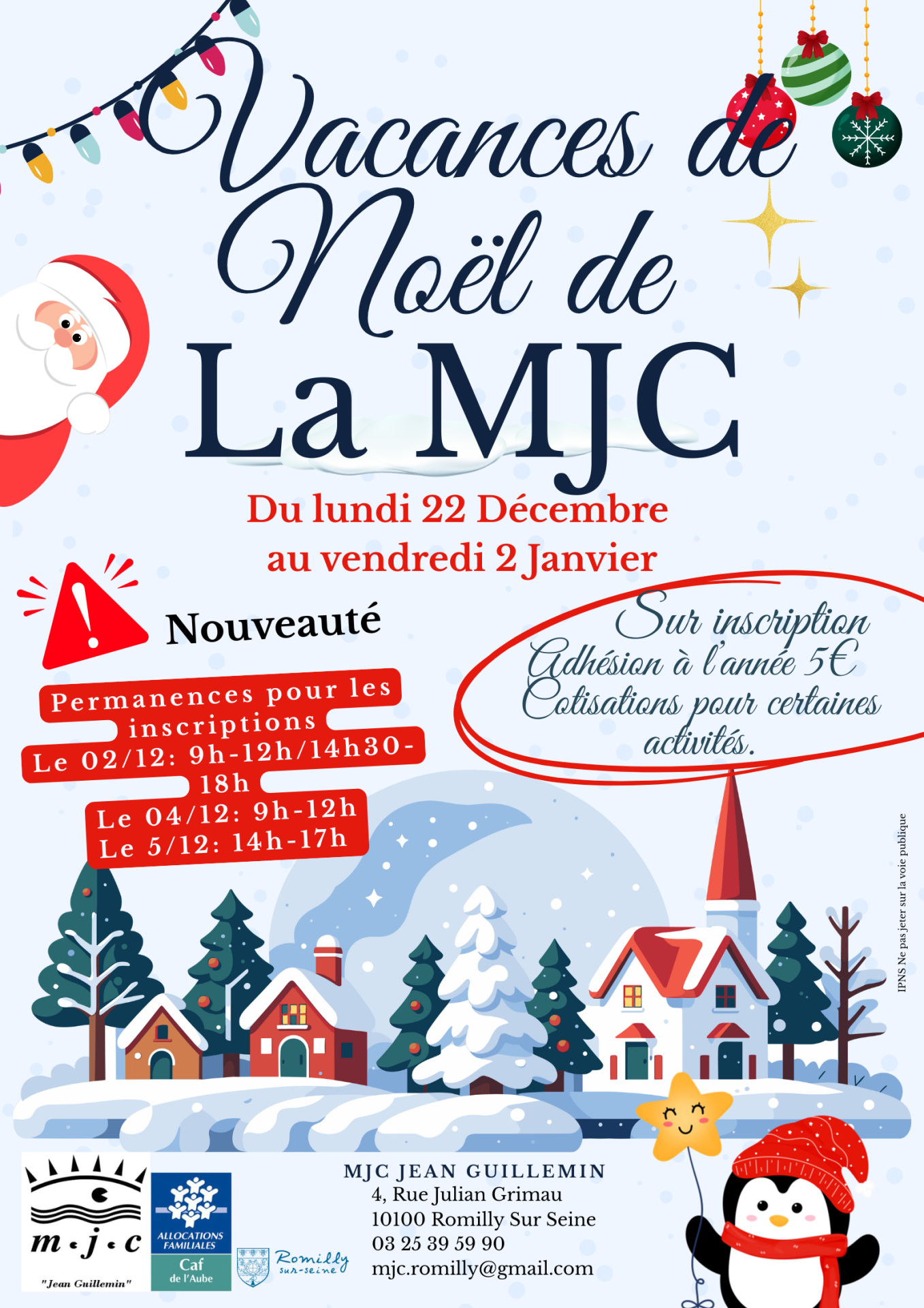 Page de garde noël