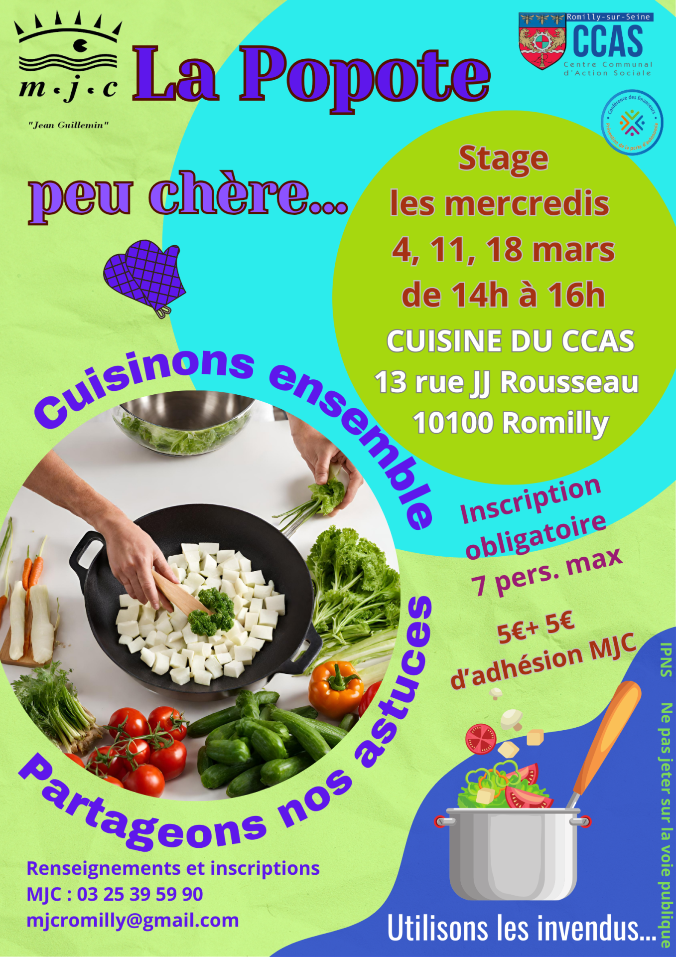 Popote peu chere mars 2026