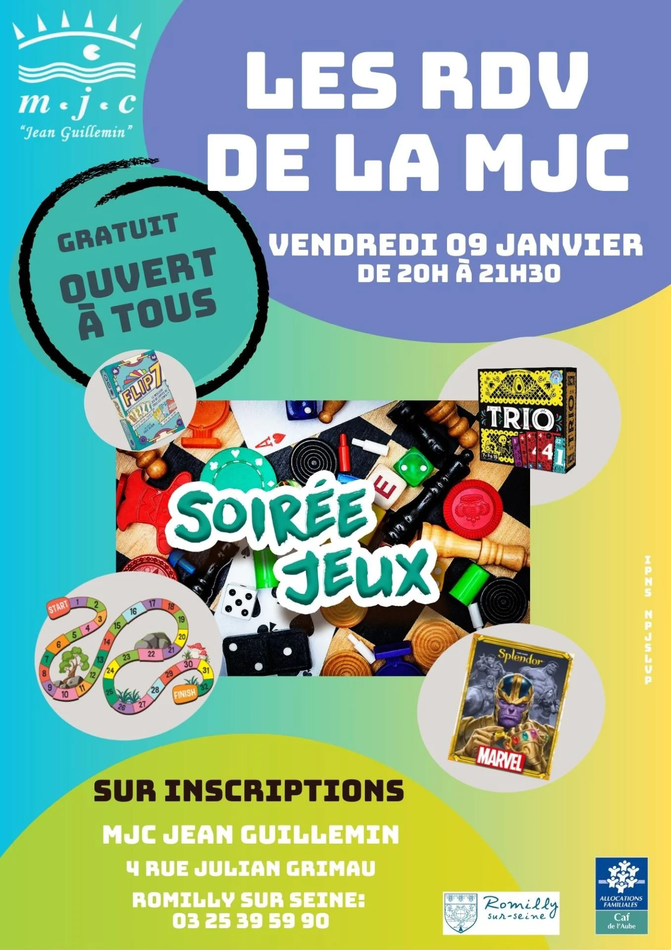 Soiree jeux de societe